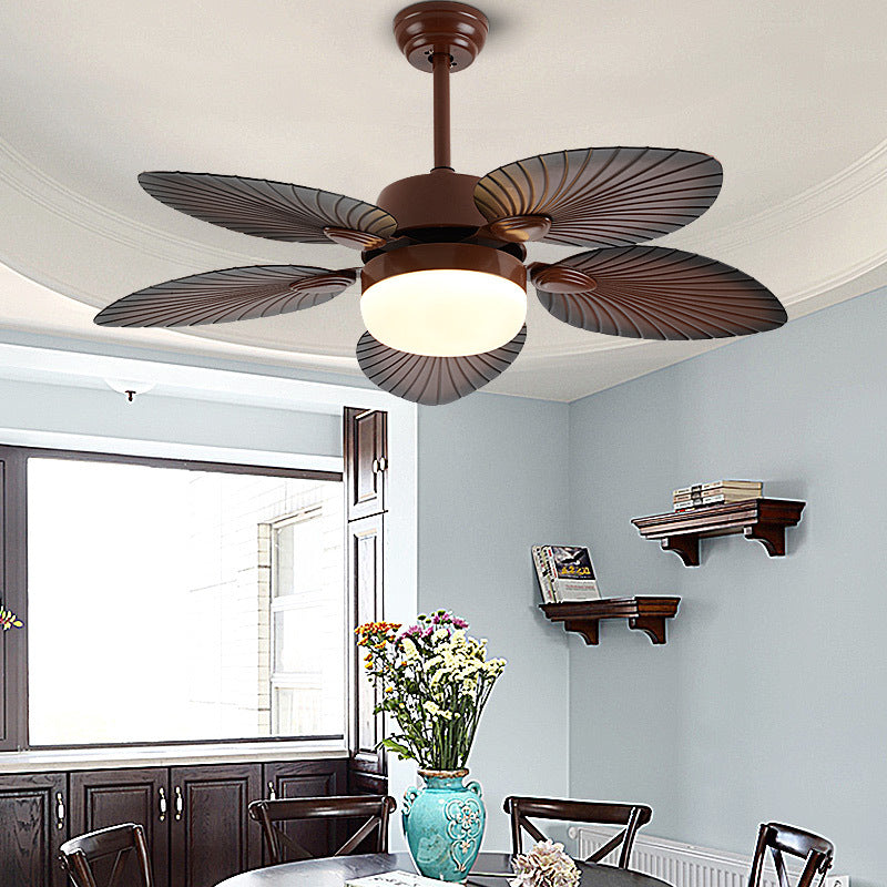 Vintage Palm Frond Dining Ceiling Lamp