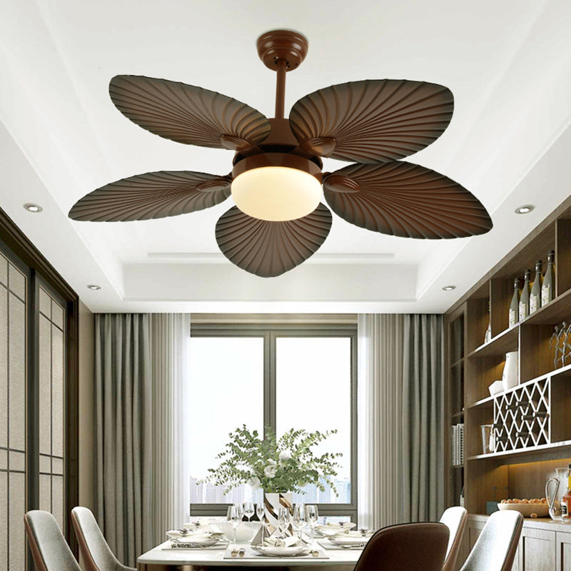 Vintage Palm Frond Dining Ceiling Lamp