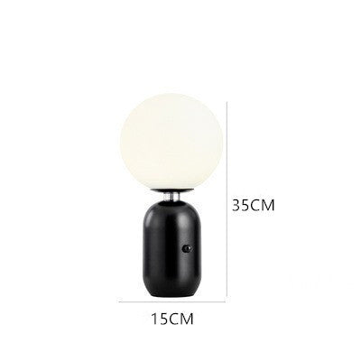 Contemporary Simple Artistic Scandinavian Bedside Lamp