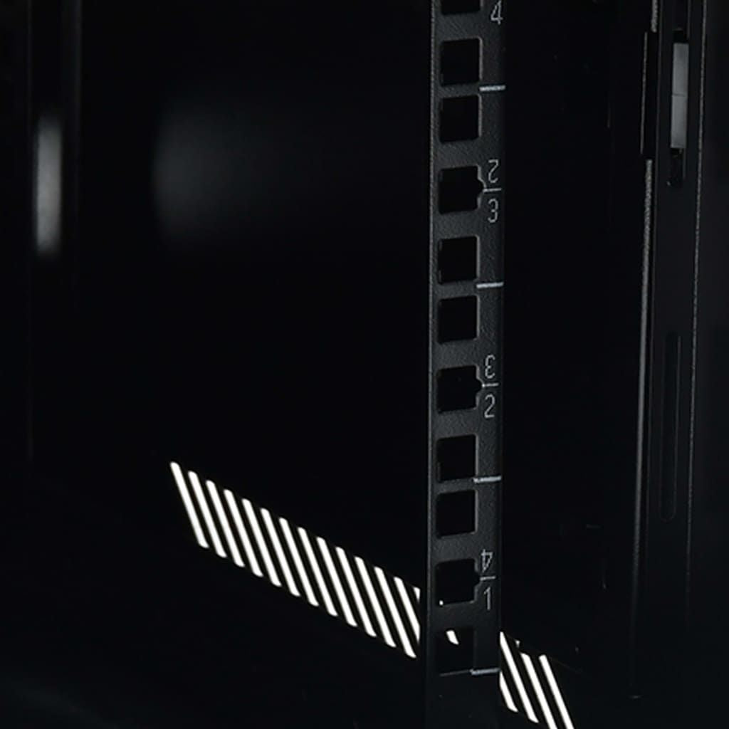 12U Wall Mounted Network Cabinet 19" IP20 23.6"x23.6"x25.2"