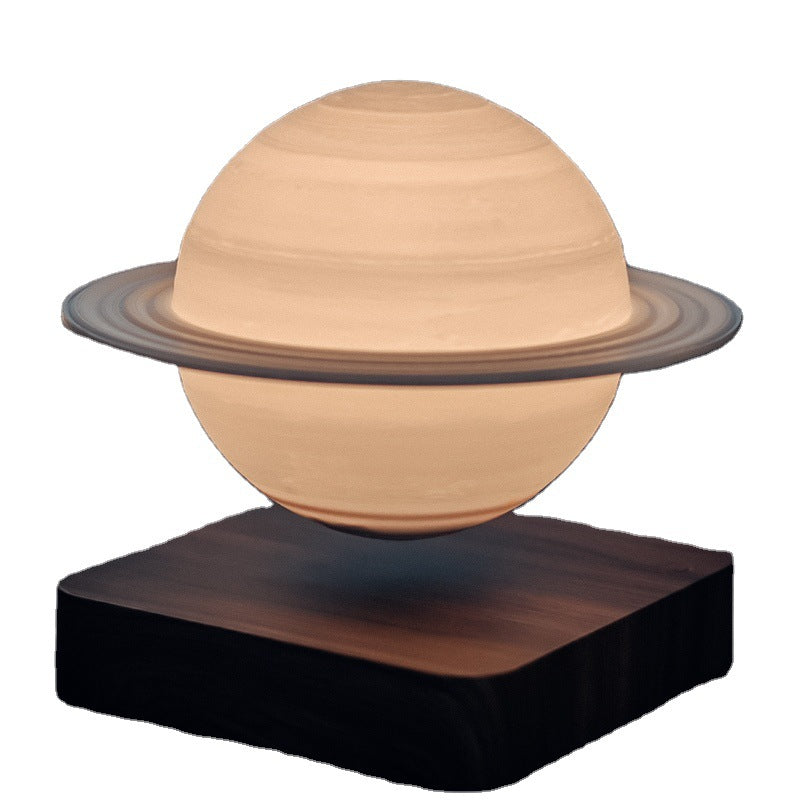 Floating magnetic night light lunar