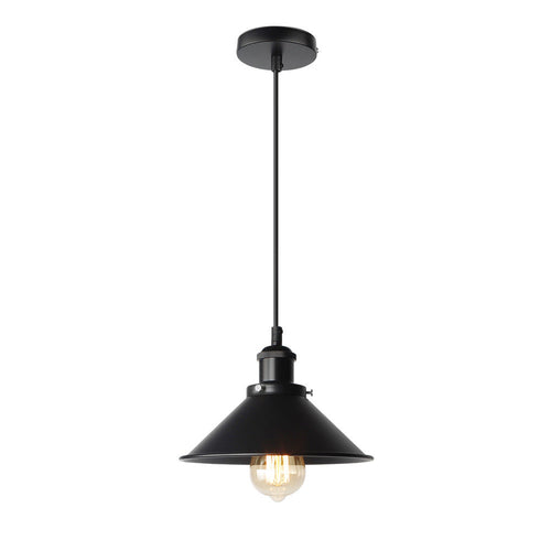Vintage Iron Lid Industrial Restaurant Light American Design