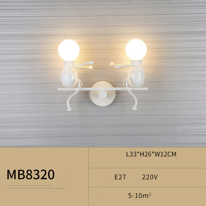 Contemporary Artistic Wall Light Kids' Bedside Light Modern Lighting