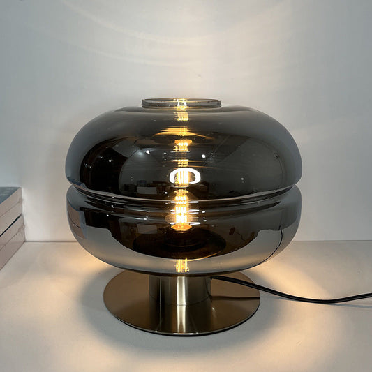 Contemporary Simple Glass Lounge Compact Side Light