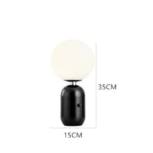 Contemporary Simple Artistic Scandinavian Bedside Lamp