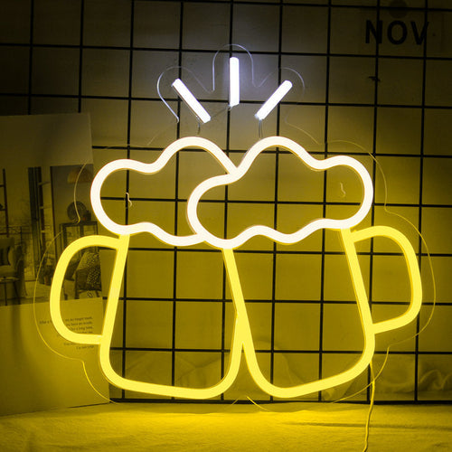 Glow Drink Toast Bright LED Wall Lights