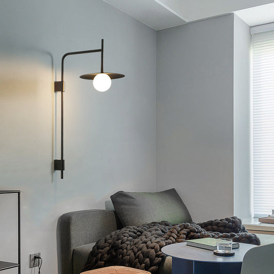 Scandinavian Style Lounge Wall Lamp Contemporary Minimalist Bedroom